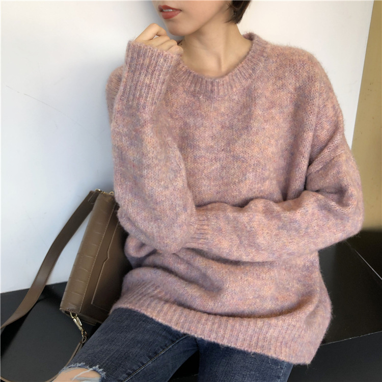 MissLady - Pull uni à col rond