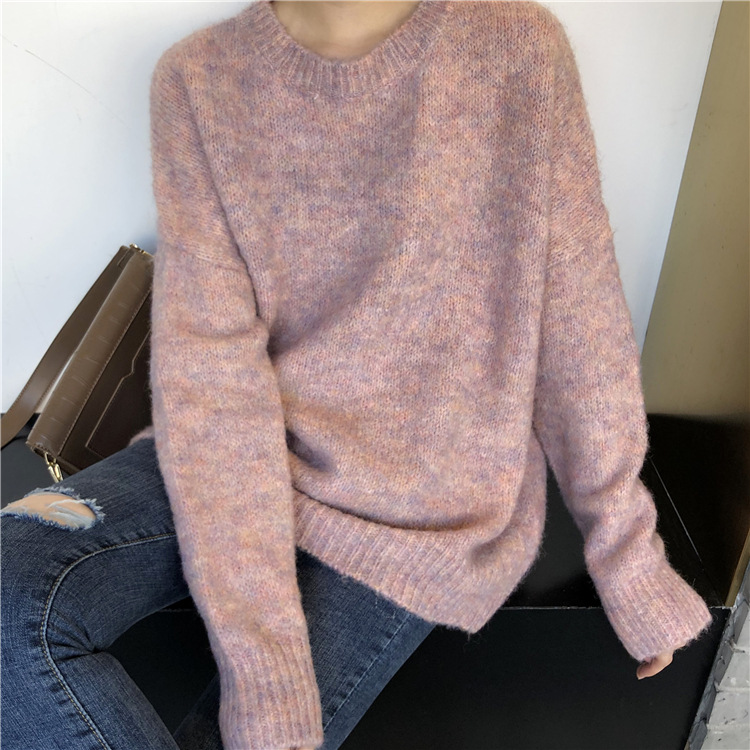 MissLady - Pull uni à col rond
