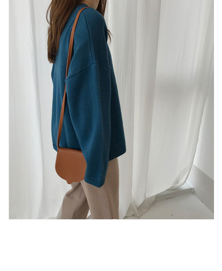 Rosy.B - Dropped Shoulder Oversized Knit Pullover