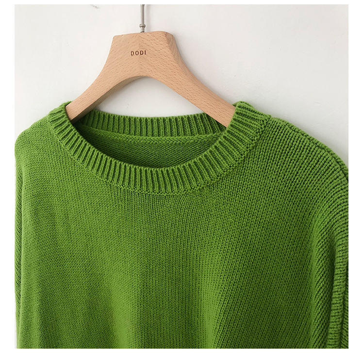 Rosy.B - Dropped Shoulder Oversized Knit Pullover