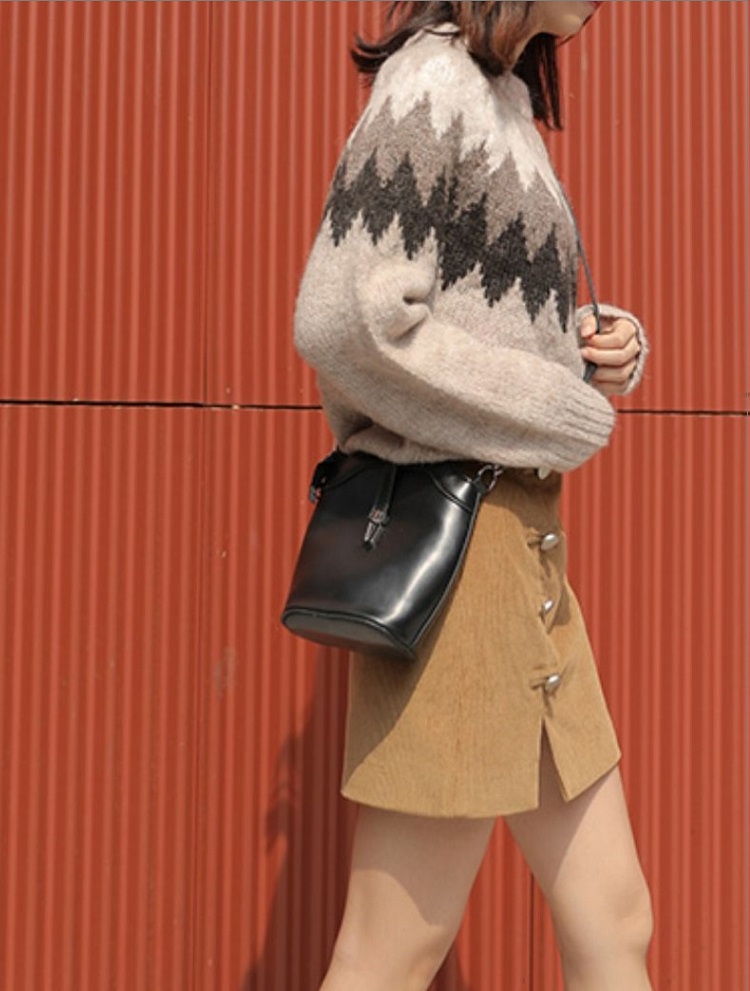Seoulflash - Pull en tricot à col rond