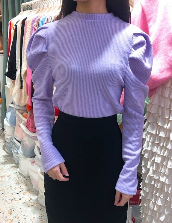 Seoulflash - Pull en tricot à col rond et épaules dénudées