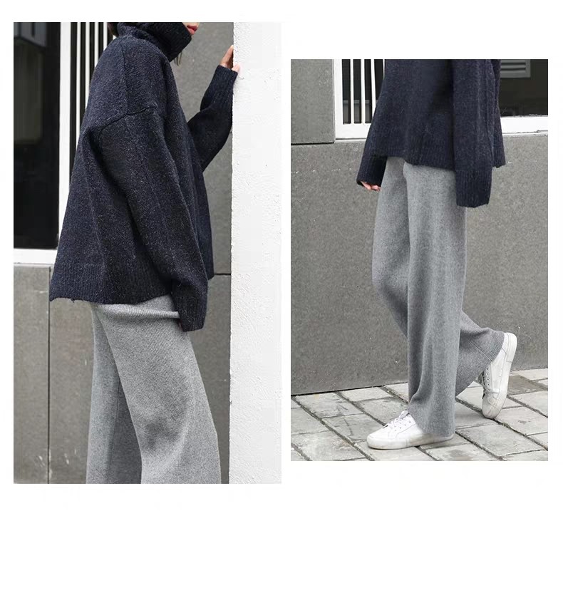 Bbuckkooki - Drawstring-Waist Straight-Cut Pants