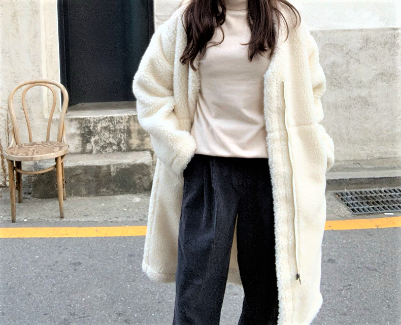 Souland - Pantalon ample en velours côtelé à taille bande