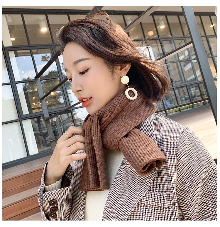Stylevana - Écharpe en maille unie