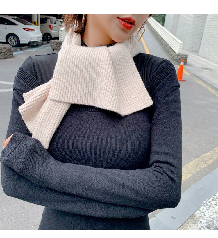 Stylevana - Écharpe en maille unie