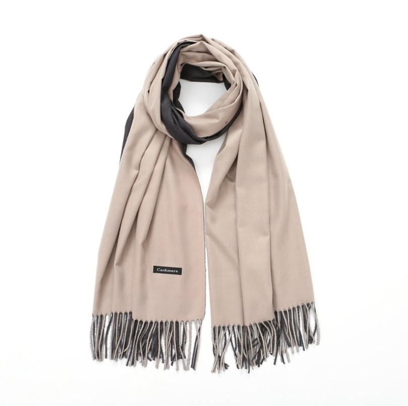 Stylevana - Écharpe unie bicolore