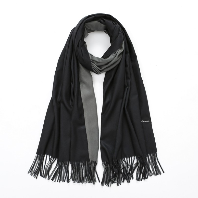 Stylevana - Écharpe unie bicolore
