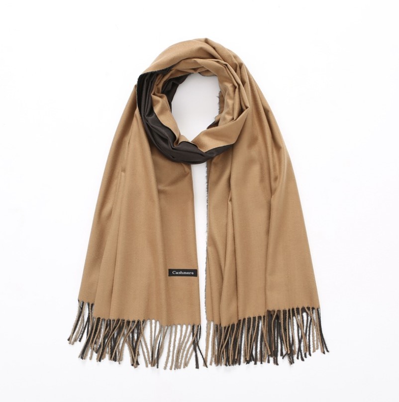 Stylevana - Écharpe unie bicolore