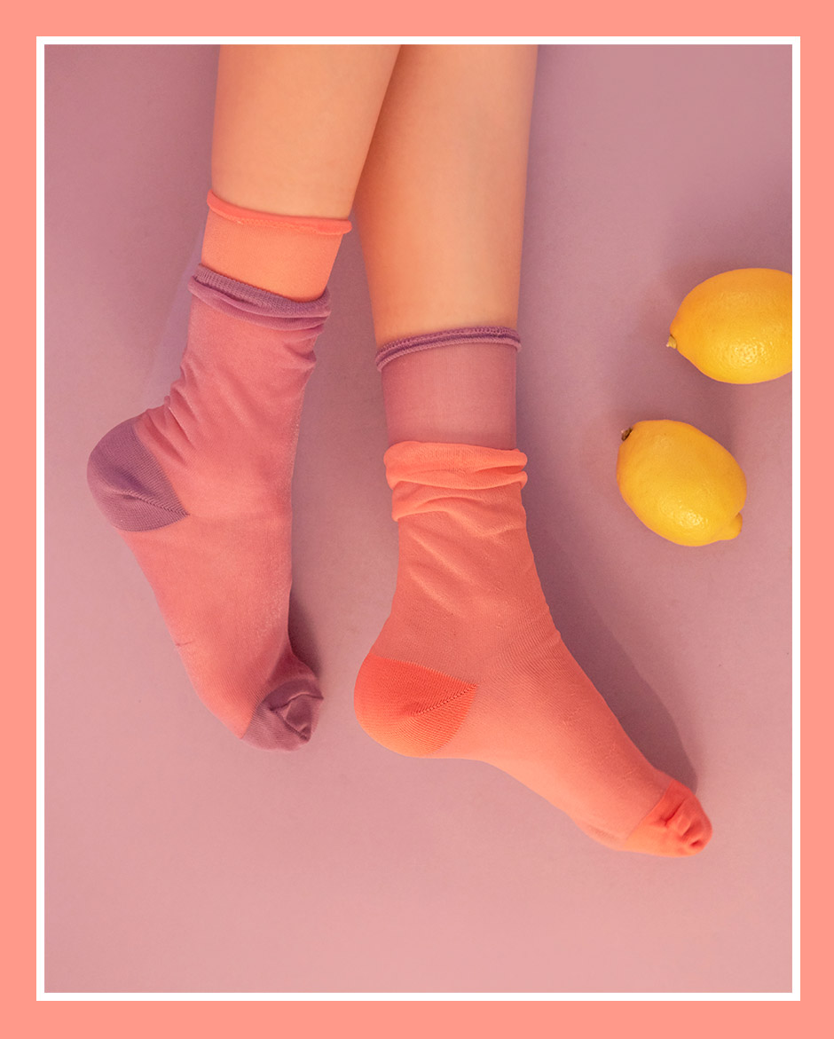 chuu - Plain Sheer Socks