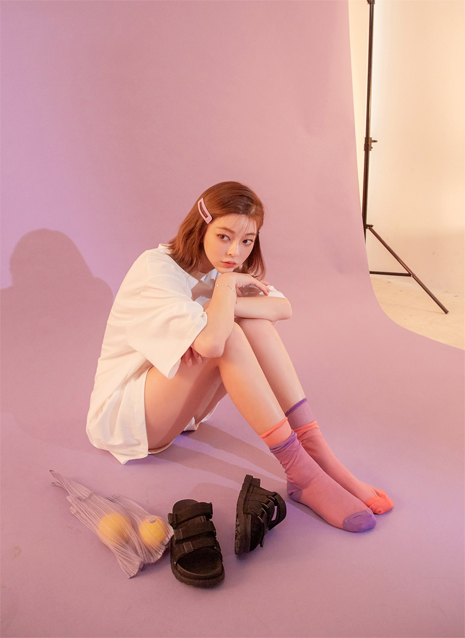 chuu - Plain Sheer Socks
