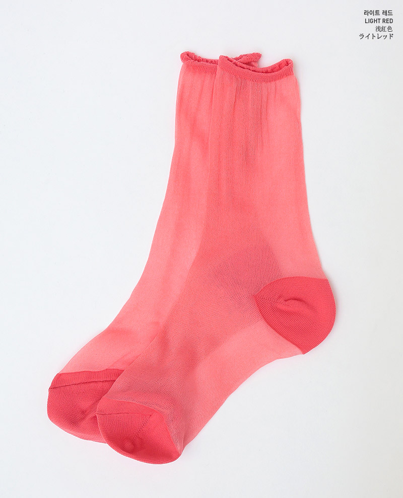 chuu - Plain Sheer Socks