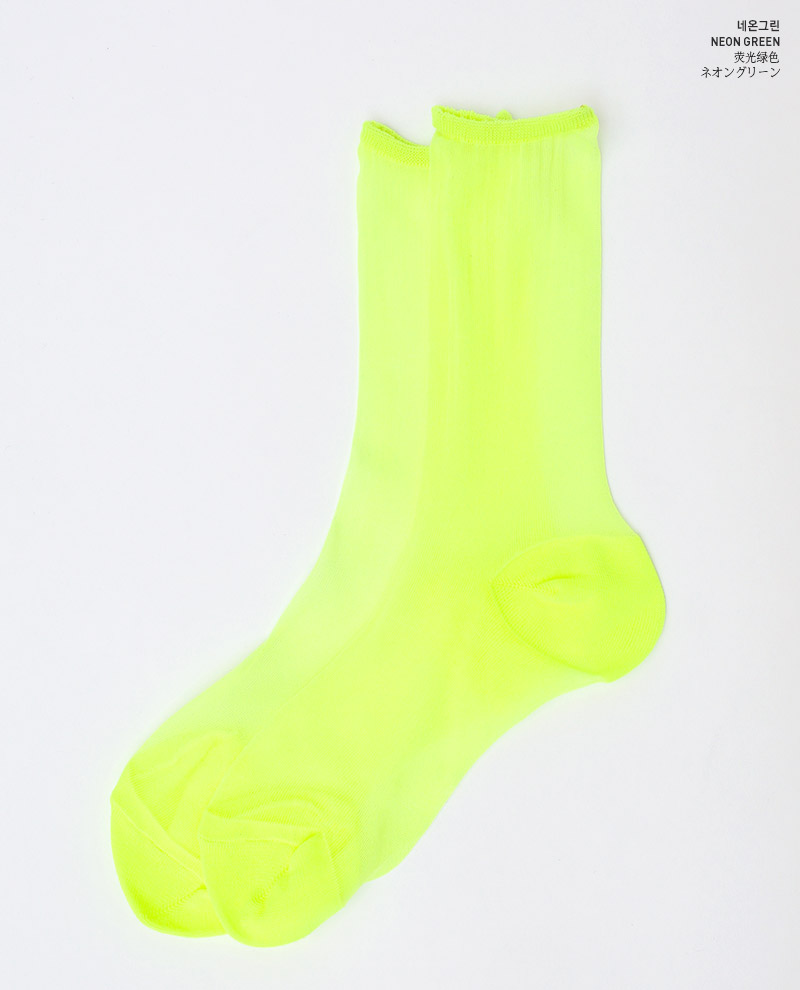 chuu - Plain Sheer Socks