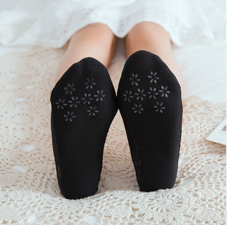Stylevana - Set of 3: Lace Invisible Socks