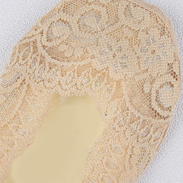 Stylevana - Set of 3: Lace Invisible Socks