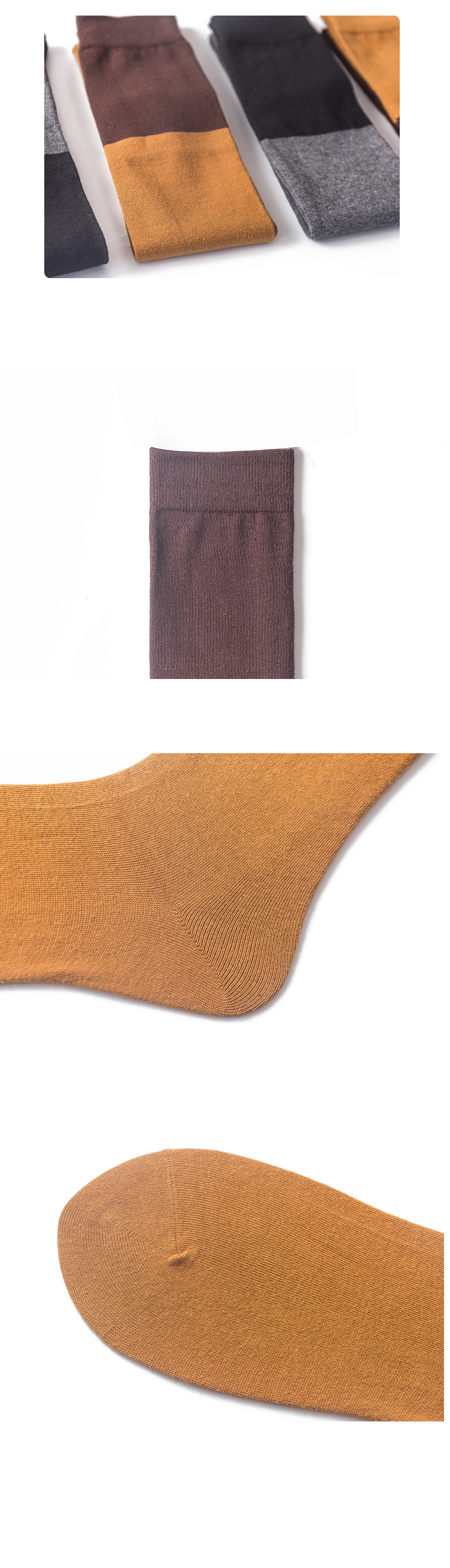 Stylevana - Color-Block Overknee Socks