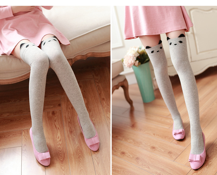 Stylevana - Animal Printed Overknee Socks