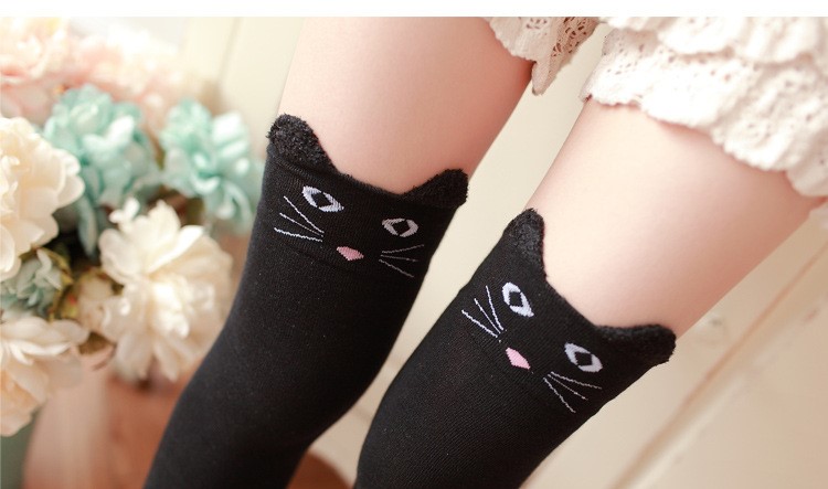 Stylevana - Animal Printed Overknee Socks