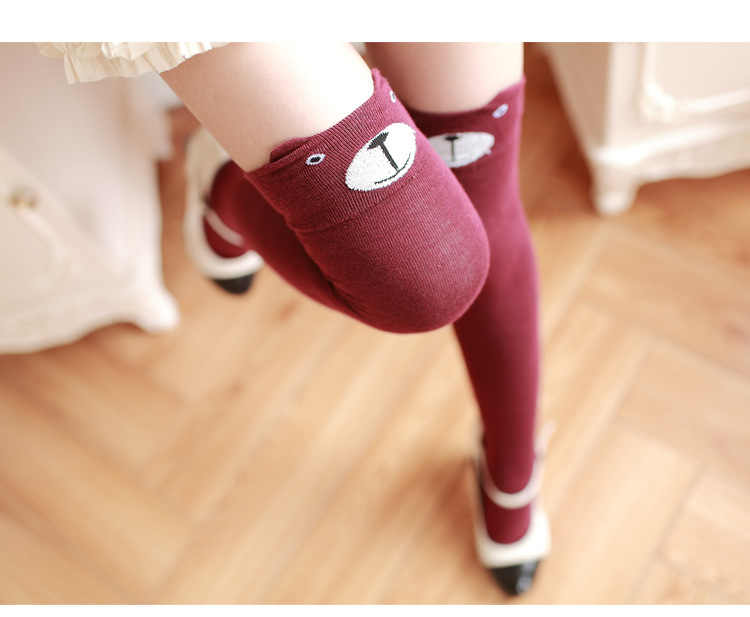 Stylevana - Animal Printed Overknee Socks