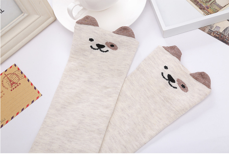 Stylevana - Animal Printed Overknee Socks