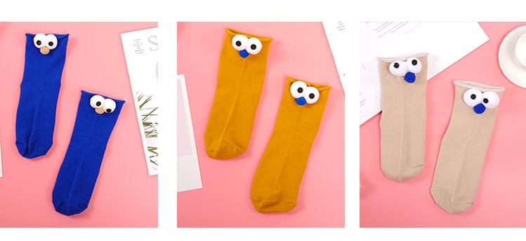 Stylevana - Lot de 5: Chaussettes Pom Pom Animaux