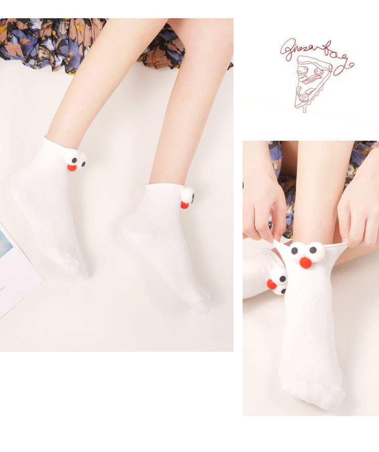 Stylevana - Lot de 5: Chaussettes Pom Pom Animaux