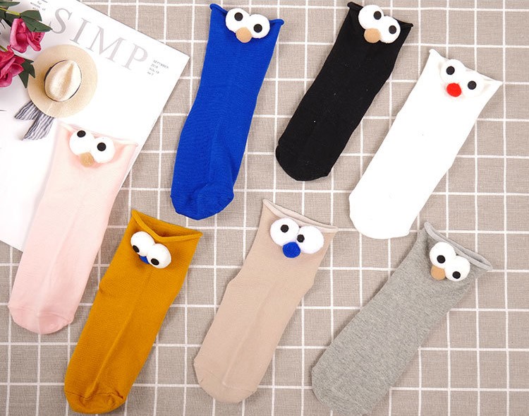 Stylevana - Lot de 5: Chaussettes Pom Pom Animaux