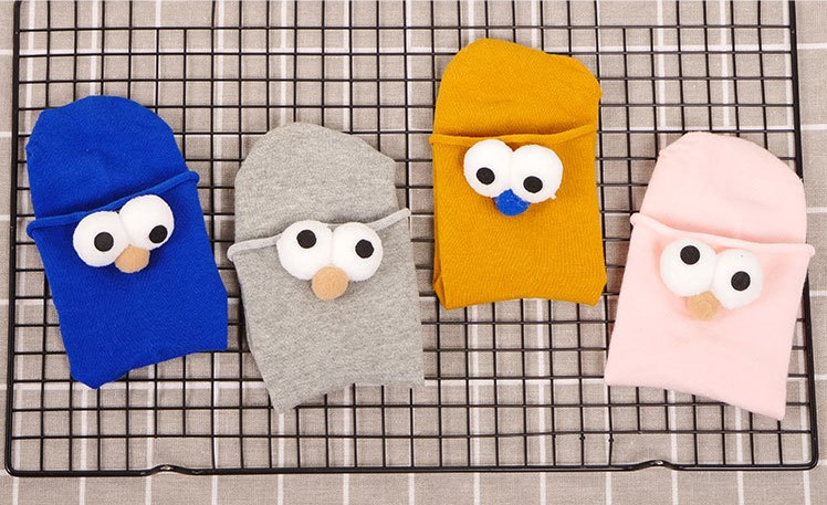 Stylevana - Lot de 5: Chaussettes Pom Pom Animaux