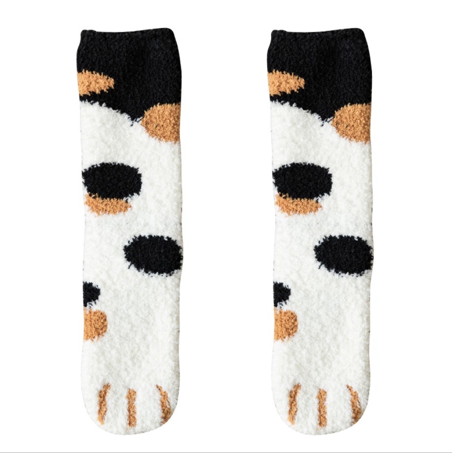 Stylevana - Cat Pattern Fleece Socks