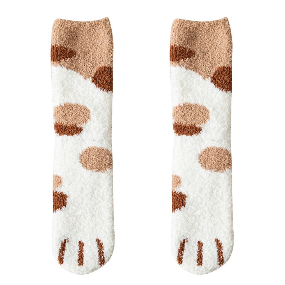 Stylevana - Cat Pattern Fleece Socks