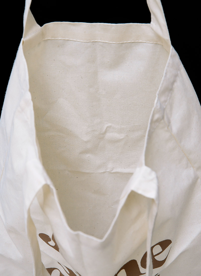 Icecream12 - Sac à bandoulière en toile avec lettrage