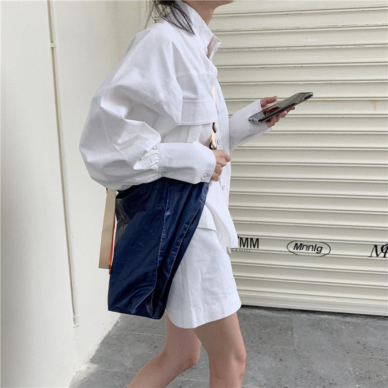 PinkGirl - High-Waist Plain Shorts