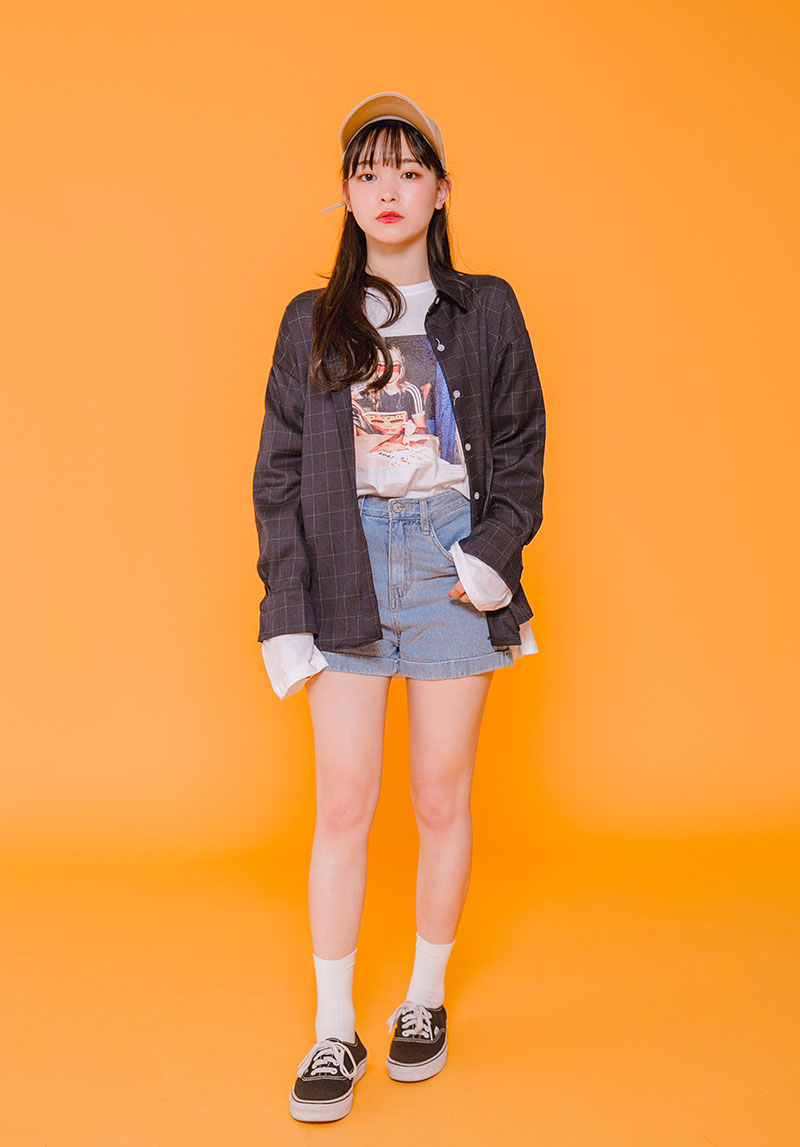 Icecream12 - Checked Shirt