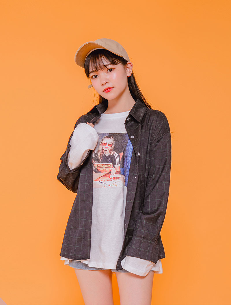 Icecream12 - Checked Shirt