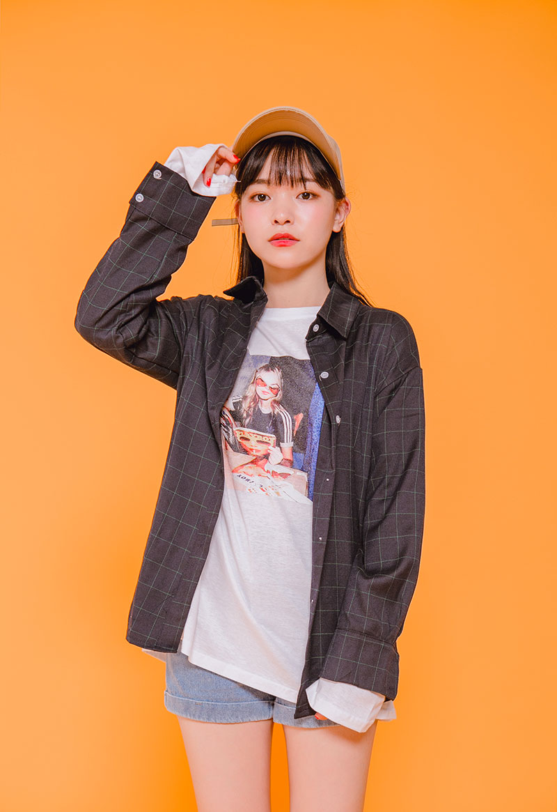 Icecream12 - Checked Shirt
