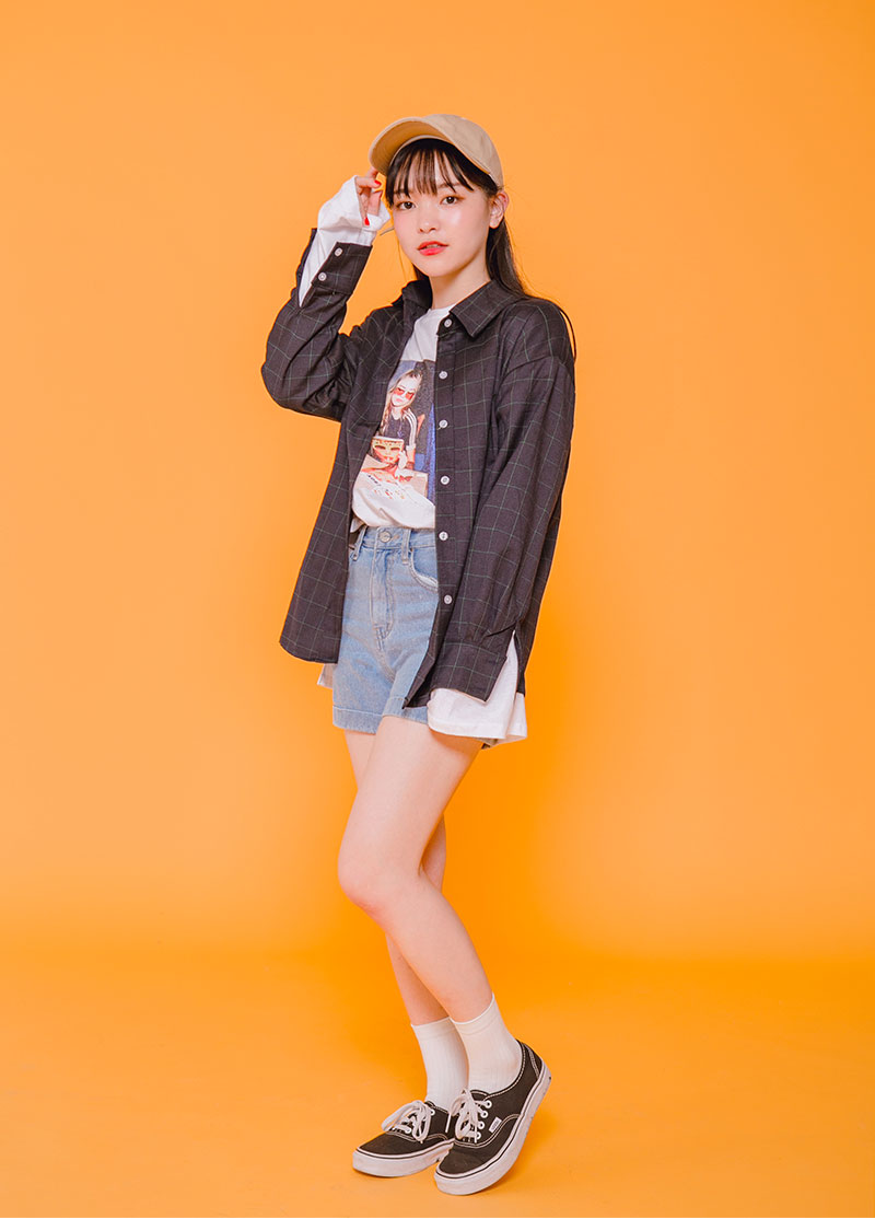 Icecream12 - Checked Shirt