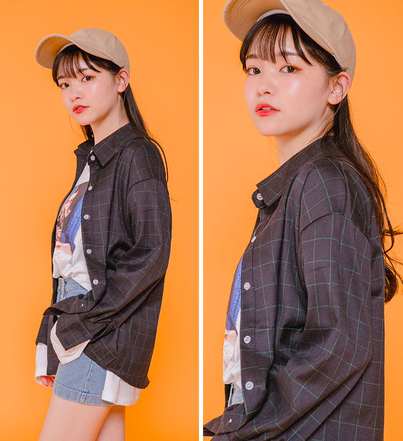Icecream12 - Checked Shirt
