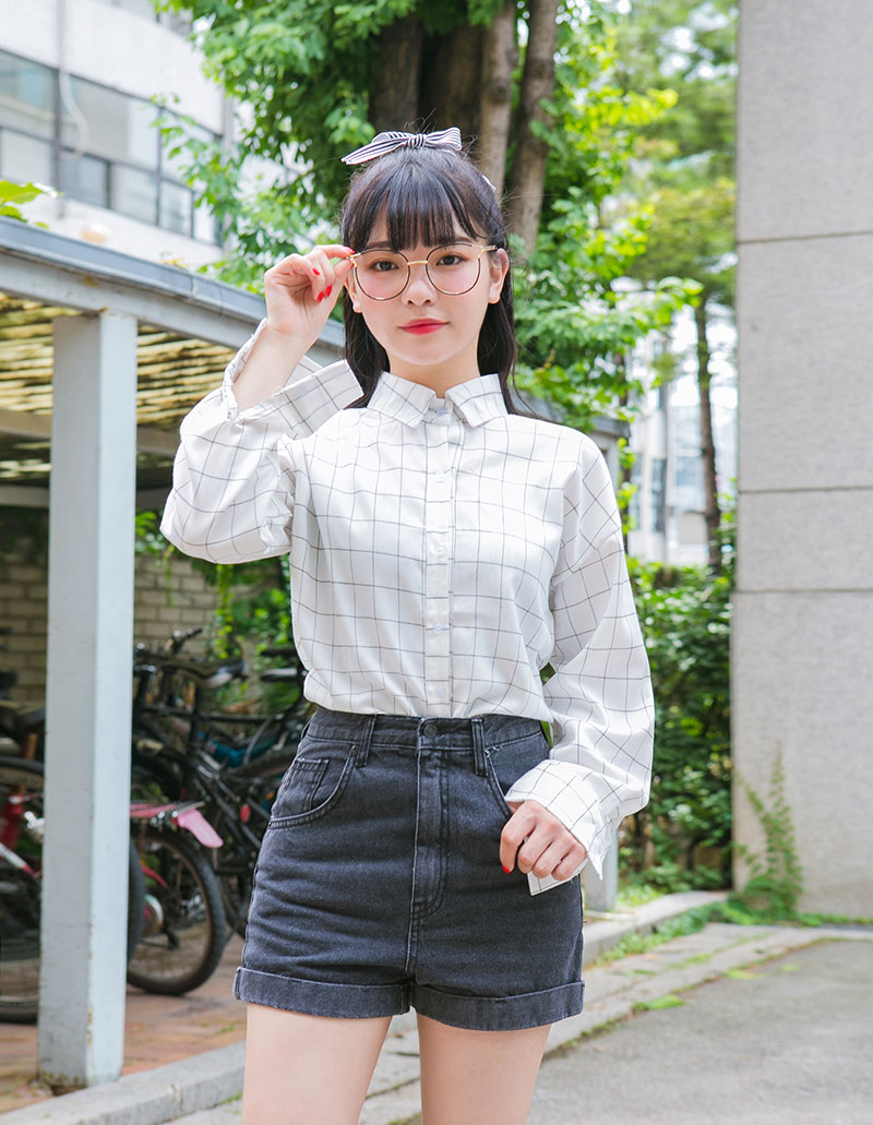 Icecream12 - Checked Shirt