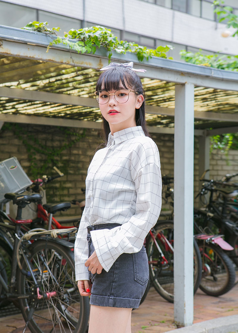 Icecream12 - Checked Shirt