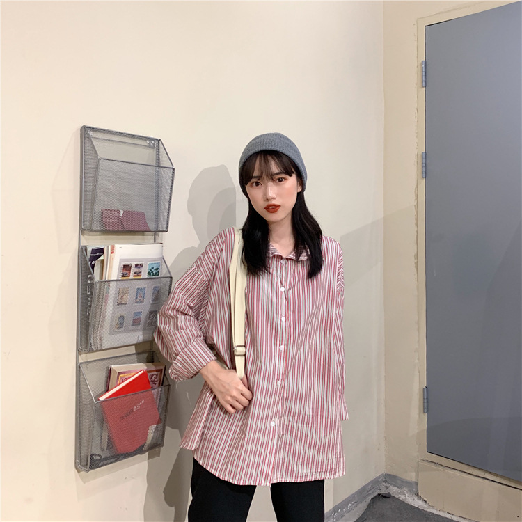 MissLady - Striped Oversized Shirt