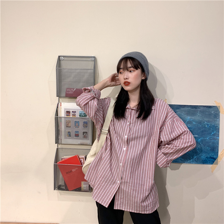 MissLady - Striped Oversized Shirt
