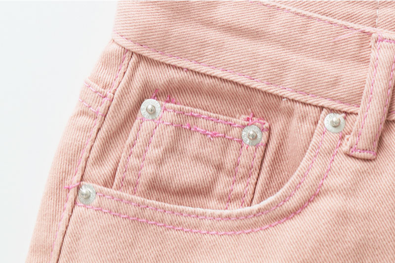 Icecream12 - Mini jupe en jean unie
