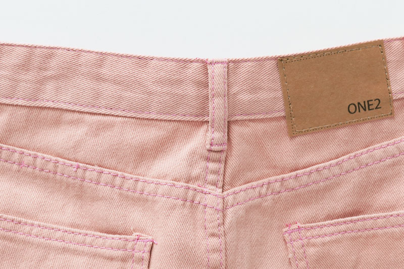 Icecream12 - Mini jupe en jean unie