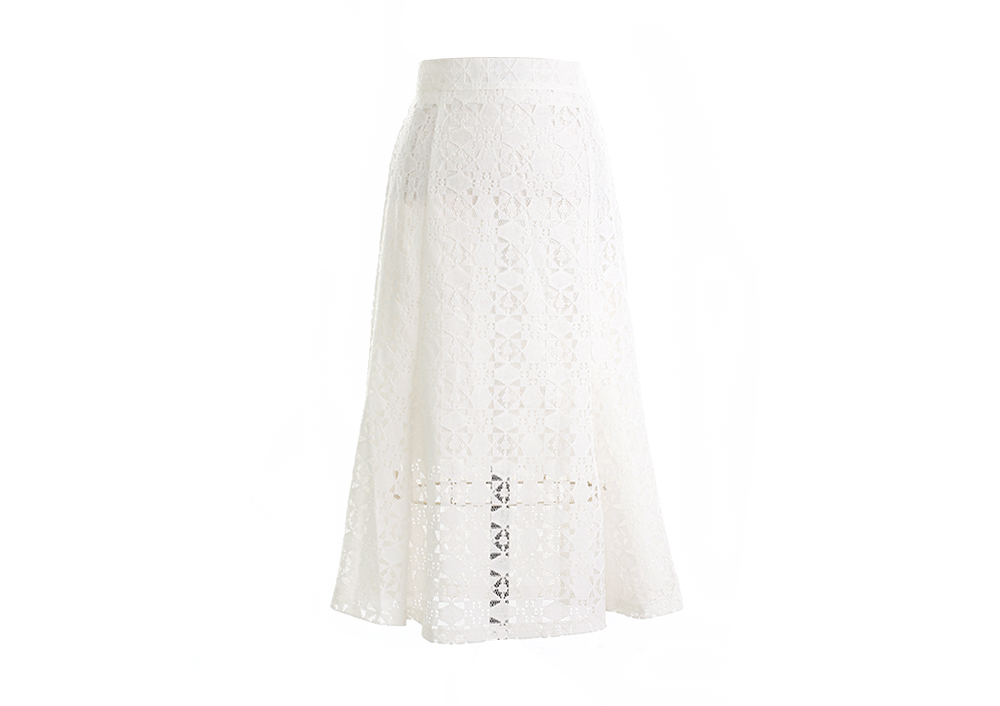 ssongbyssong - Ruffle Ankle-Length Skirt