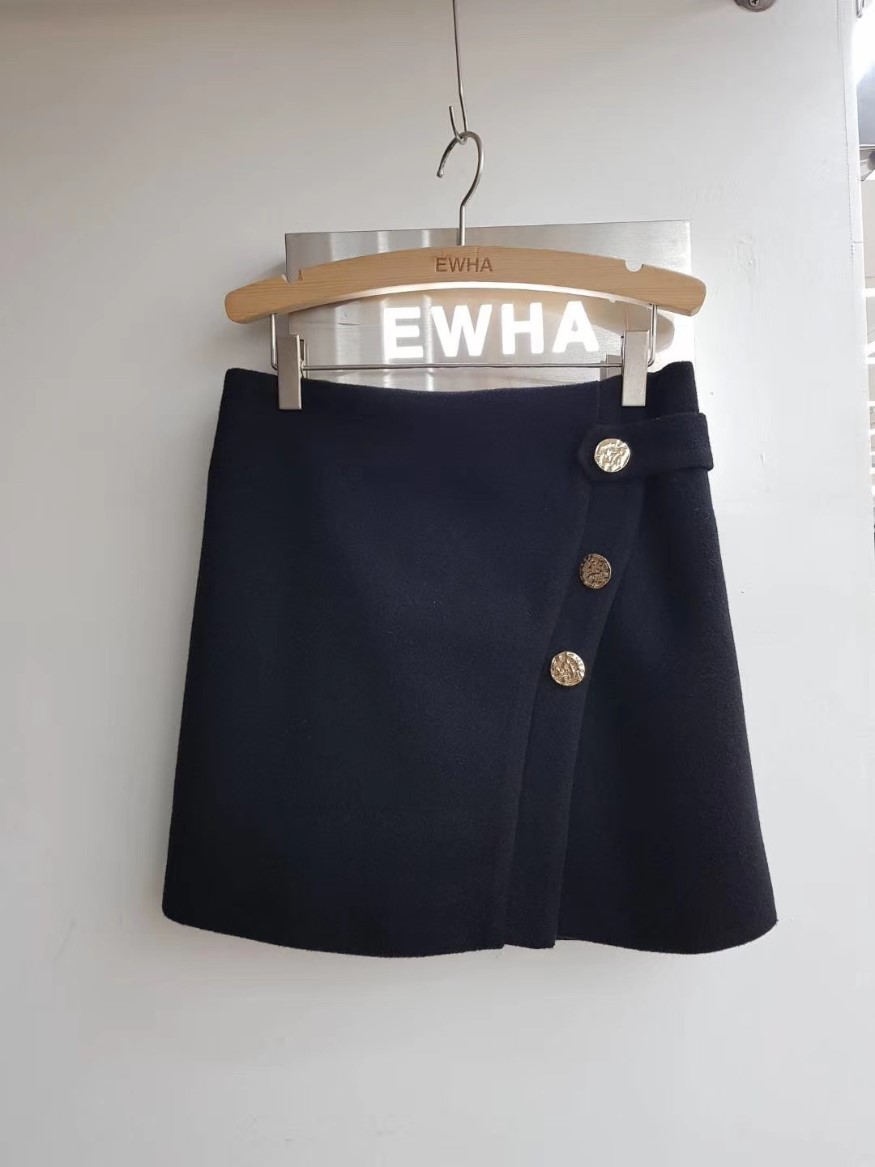 Seoulflash - Mini-jupe à encolure zippée sur le côté