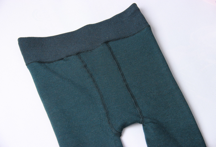 Stylevana - Legging uni à étriers doublés de molleton