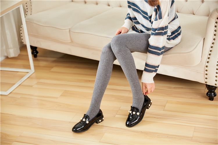 Stylevana - Legging uni doublé de molleton