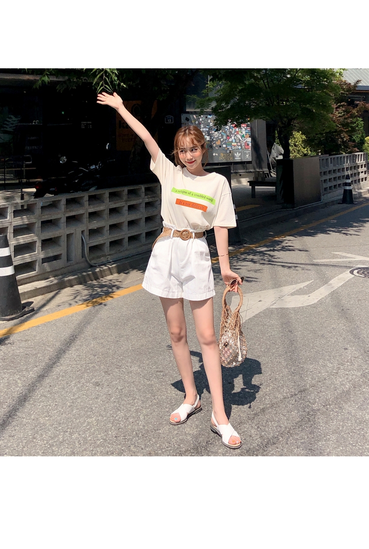 Cherryville - Round-Neck Printed T-Shirt