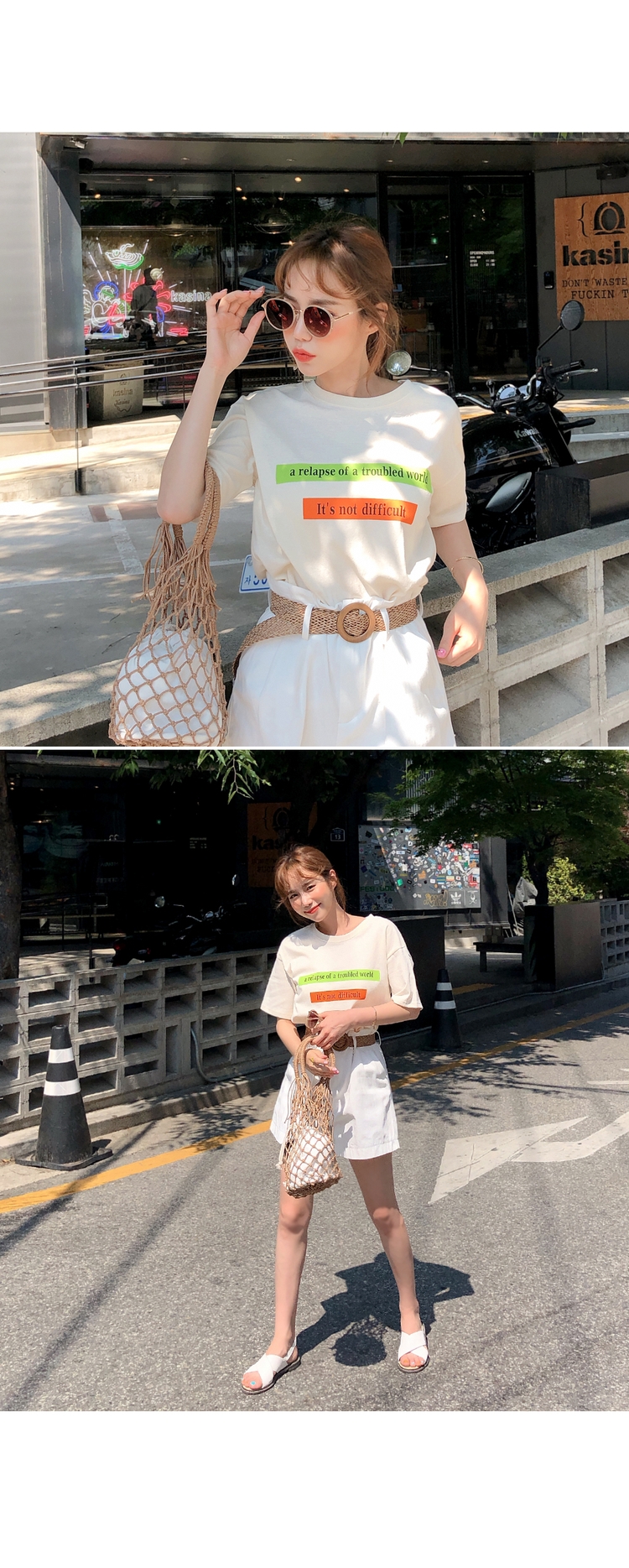 Cherryville - Round-Neck Printed T-Shirt