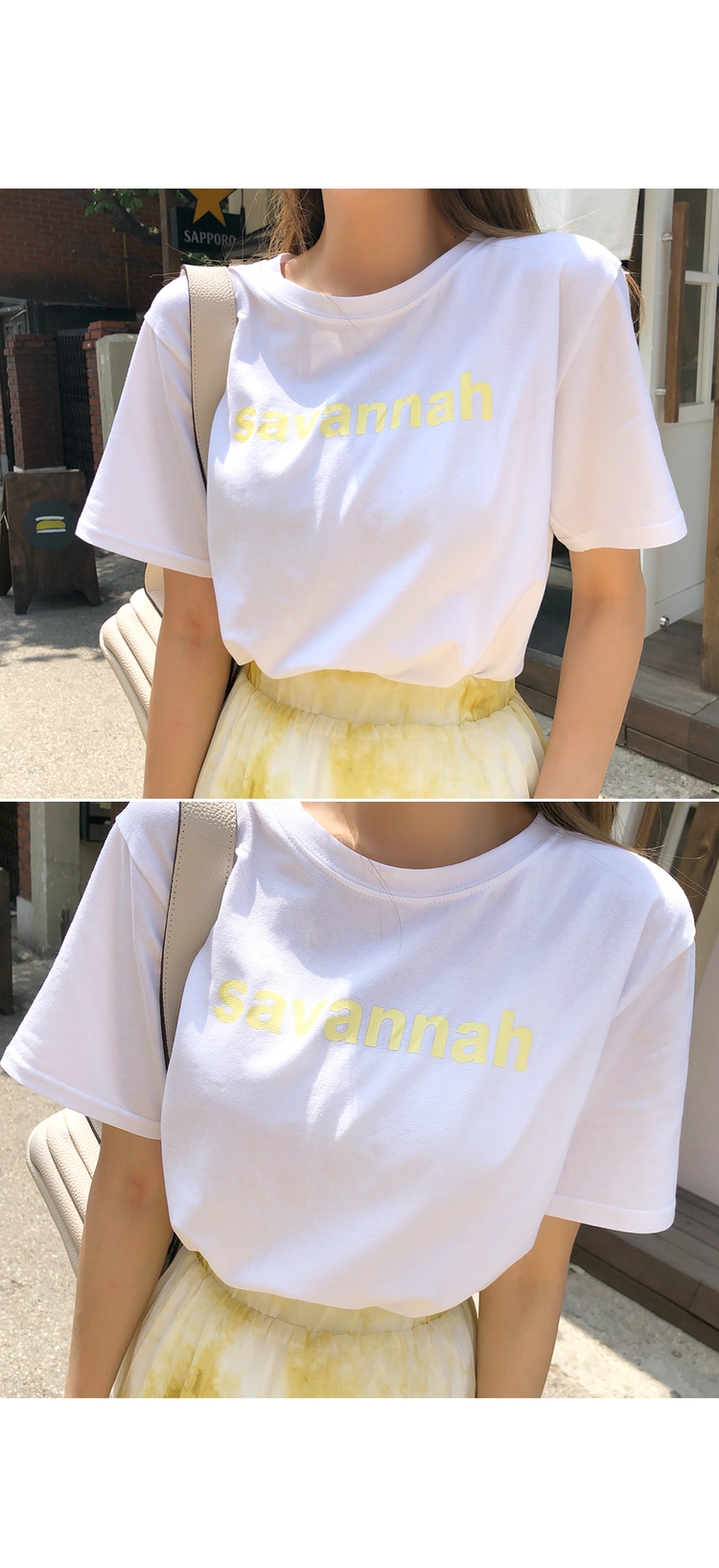 Cherryville - T-shirt imprimé lettrage à manches courtes